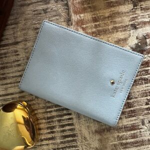 Kate Spade Light Blue Passport Holder